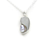 Cortez Keshi Pearl Silver Necklace