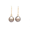 18K Hanging Earrings with Cortez Pearls